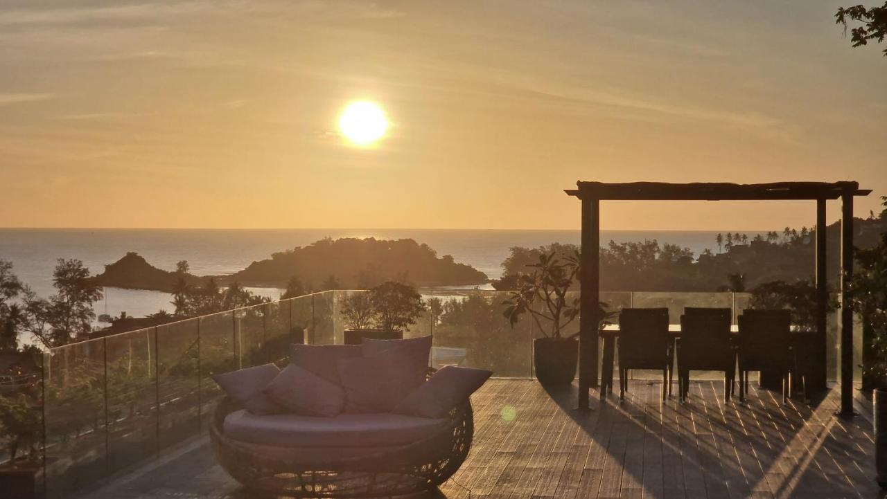 Villa Obsidian, With Staff, Sea View And Walk To Choeng Mon Beach 外观 照片