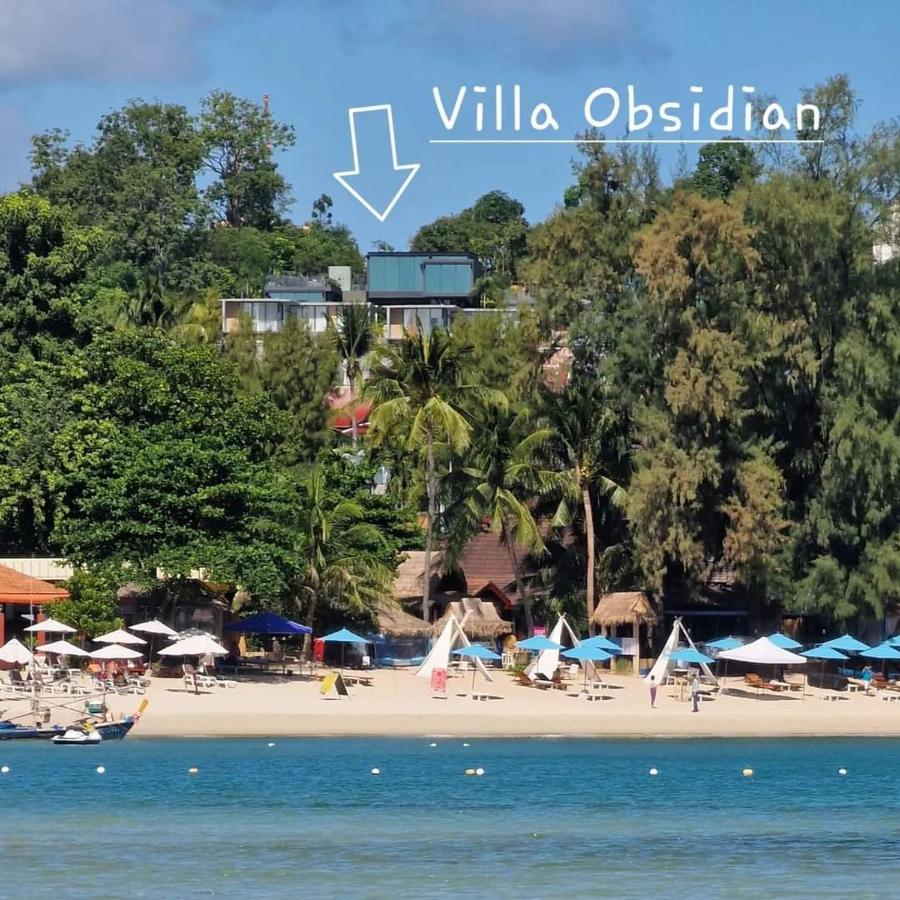 Villa Obsidian, With Staff, Sea View And Walk To Choeng Mon Beach 外观 照片