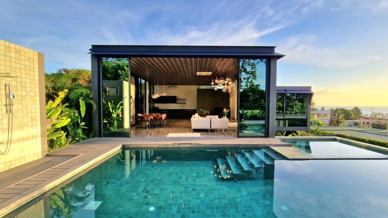 Villa Obsidian, With Staff, Sea View And Walk To Choeng Mon Beach 外观 照片