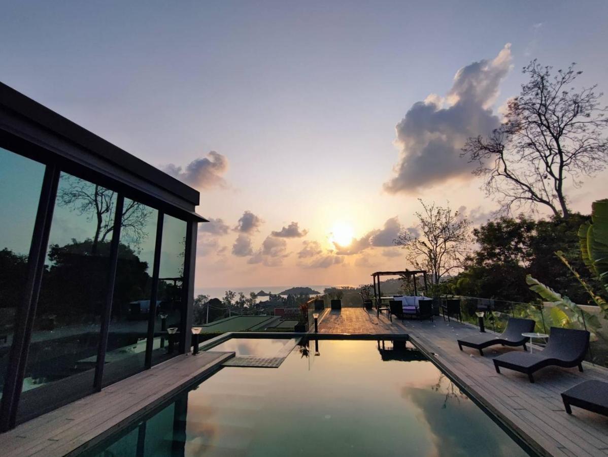 Villa Obsidian, With Staff, Sea View And Walk To Choeng Mon Beach 外观 照片