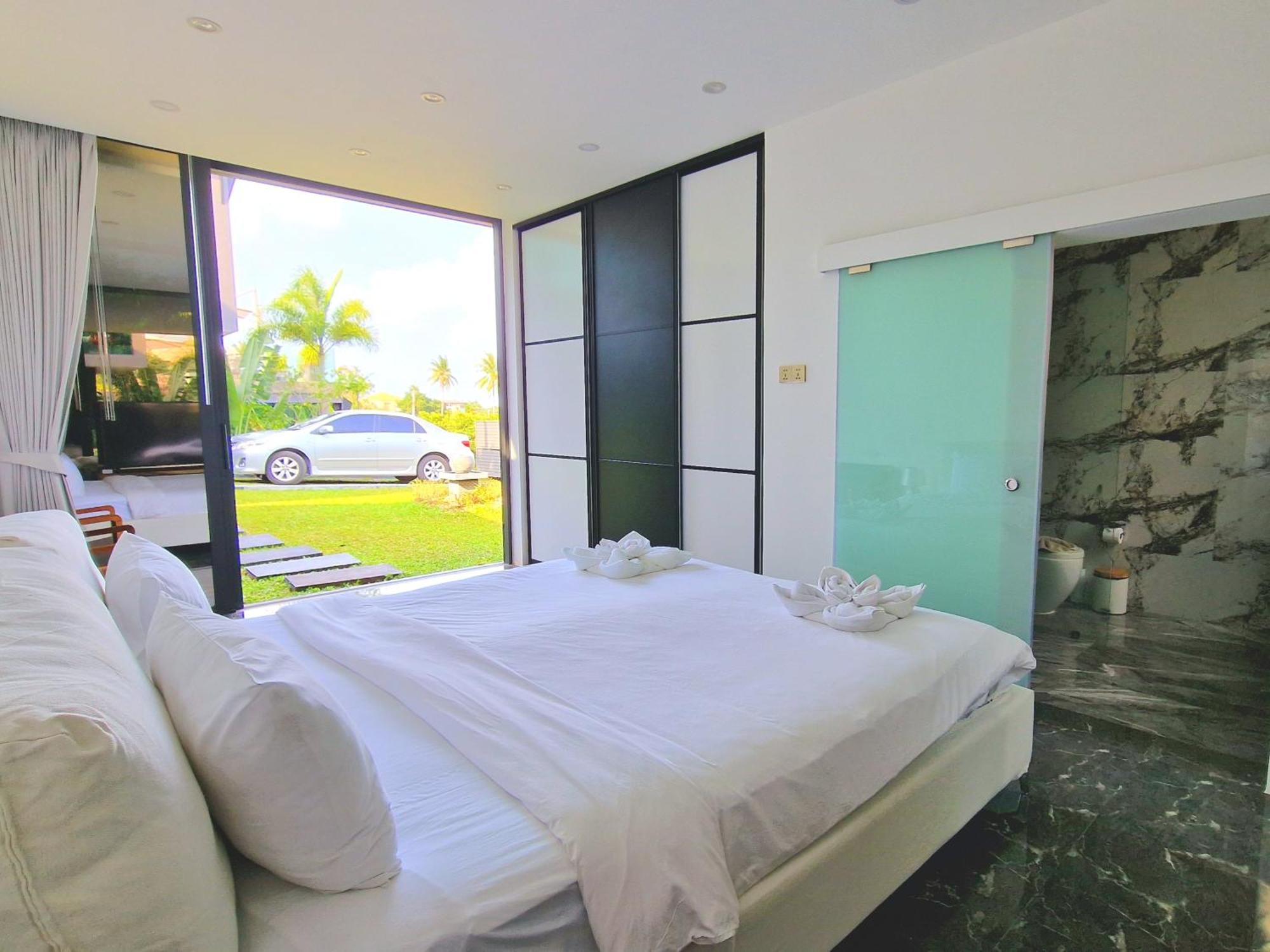 Villa Obsidian, With Staff, Sea View And Walk To Choeng Mon Beach 外观 照片