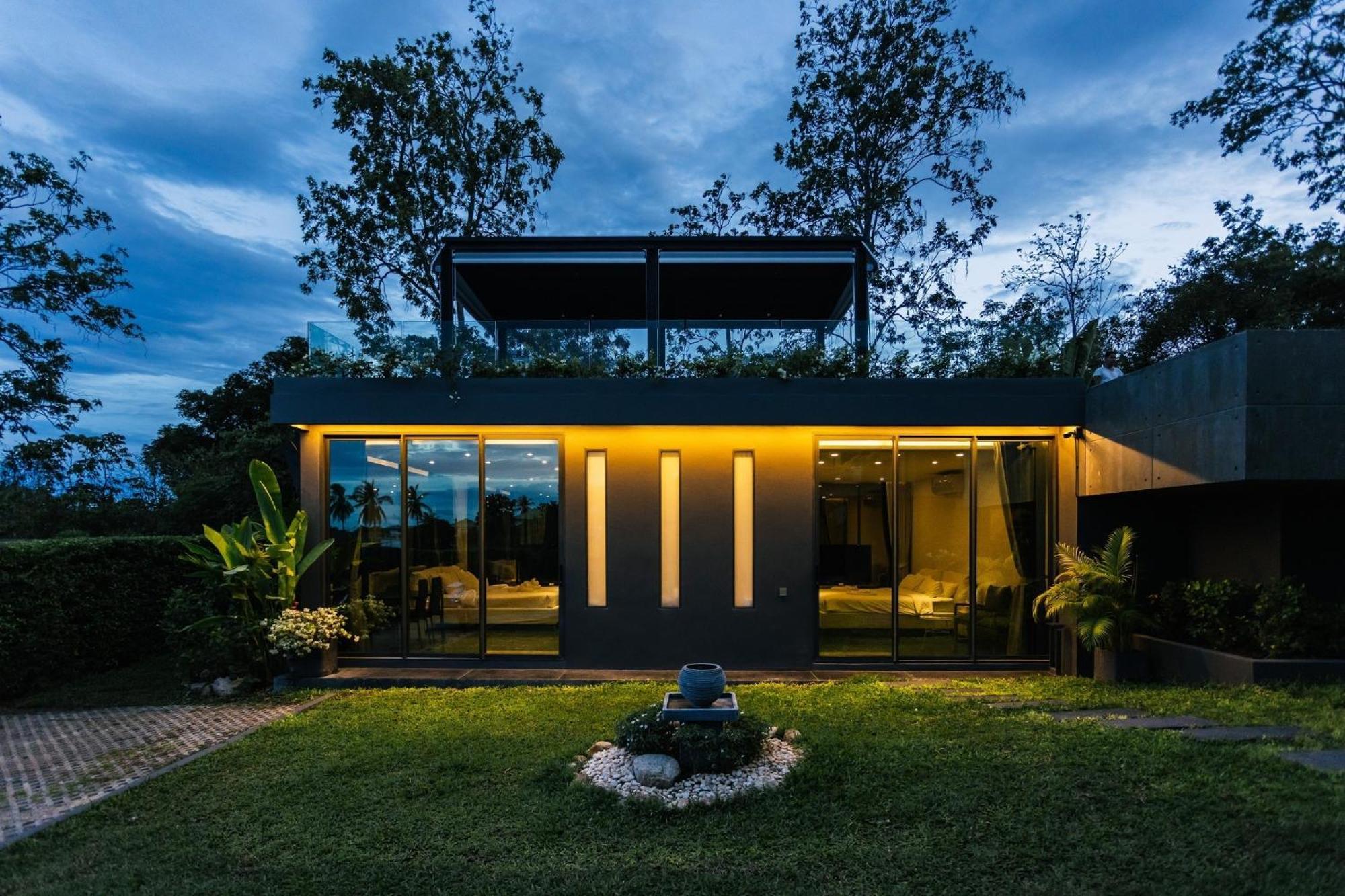 Villa Obsidian, With Staff, Sea View And Walk To Choeng Mon Beach 外观 照片