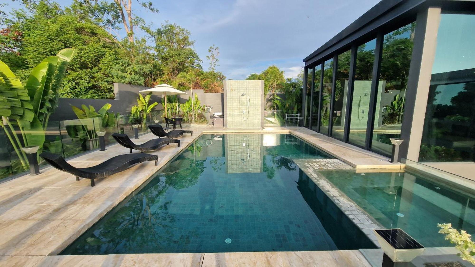 Villa Obsidian, With Staff, Sea View And Walk To Choeng Mon Beach 外观 照片