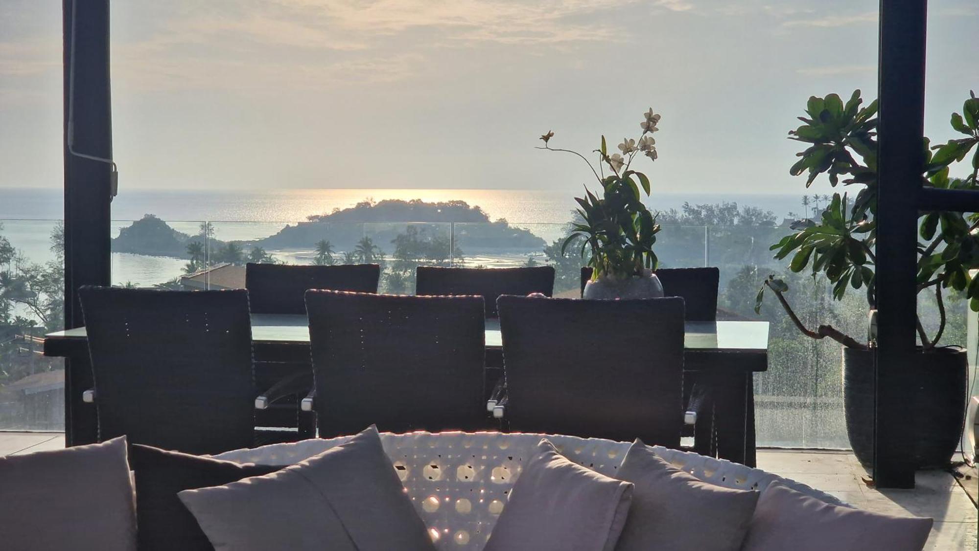 Villa Obsidian, With Staff, Sea View And Walk To Choeng Mon Beach 外观 照片