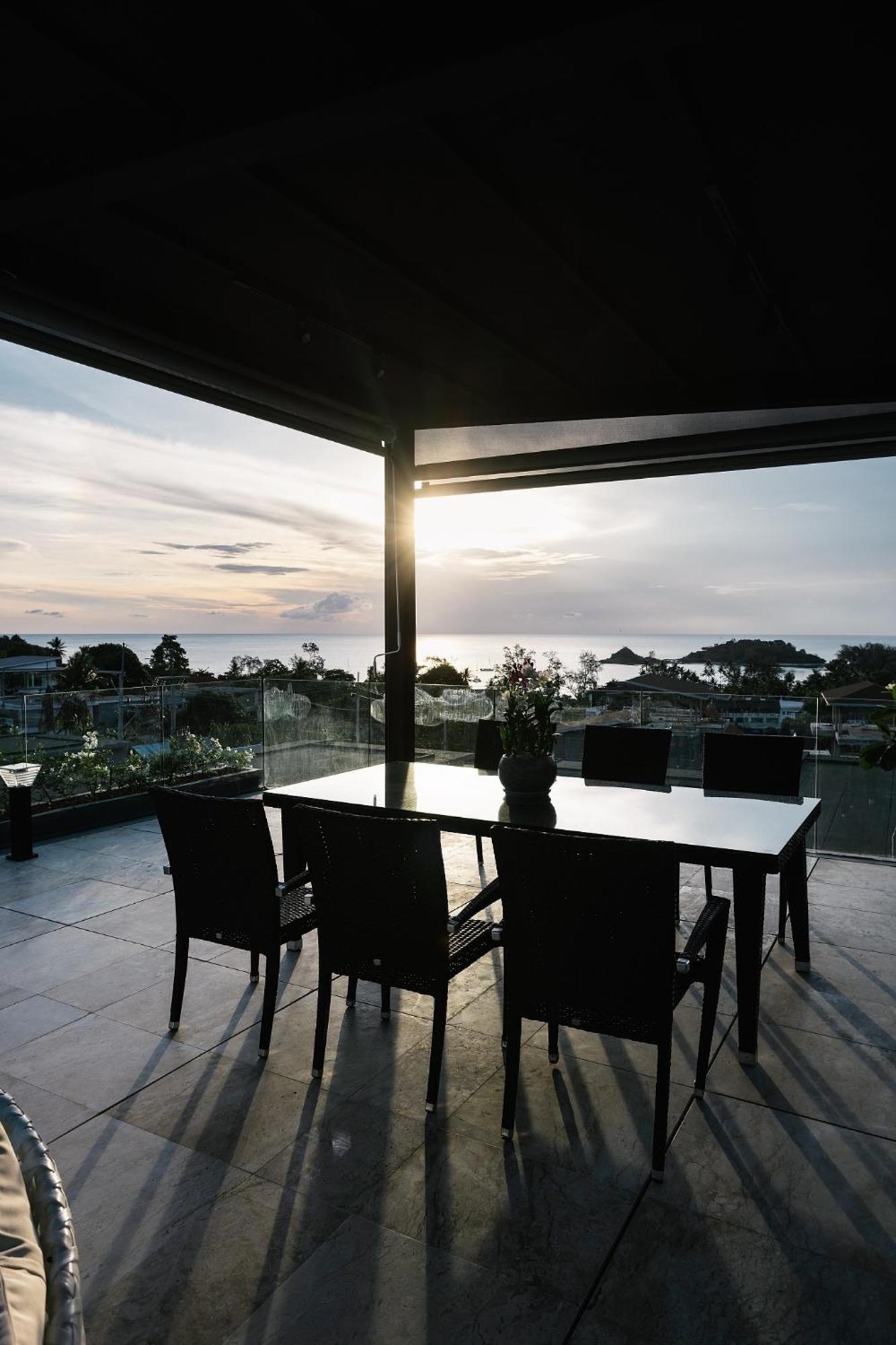 Villa Obsidian, With Staff, Sea View And Walk To Choeng Mon Beach 外观 照片