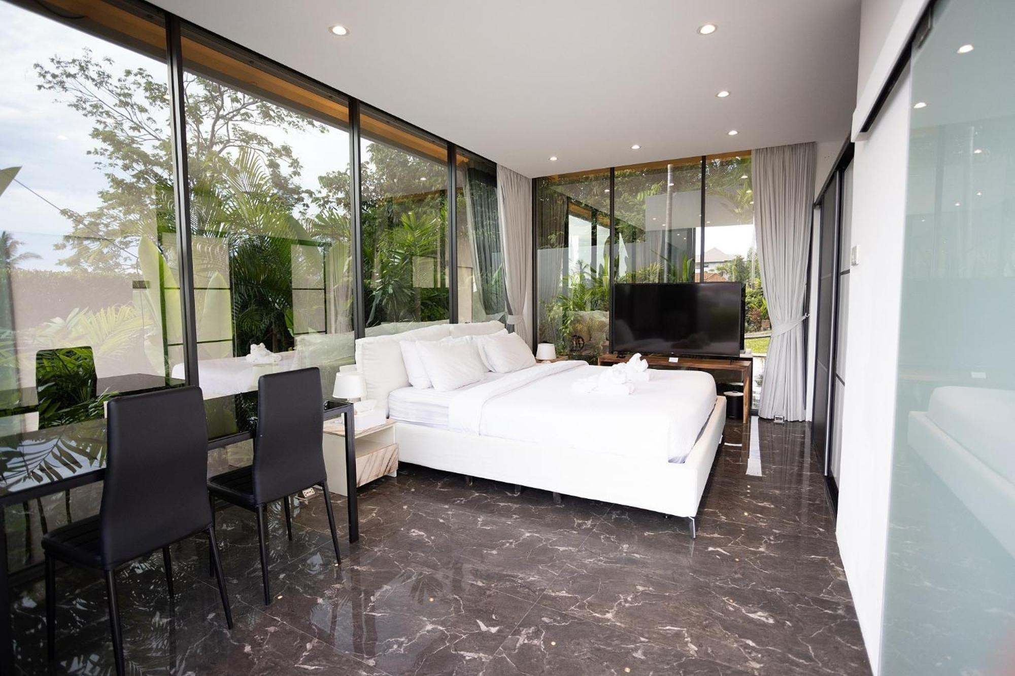 Villa Obsidian, With Staff, Sea View And Walk To Choeng Mon Beach 外观 照片